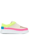 Camper Colour-block Sneakers In Neutrals