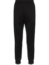 Adidas Originals Adidas Mens Black Sst 3-stripe Sweatpants