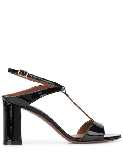 L'autre Chose Sandalen Mit Blockabsatz In Black