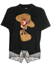 Antonio Marras Embroidered Patch T-shirt In Black