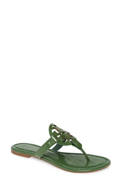 Tory Burch Miller Flip Flop In Arugula