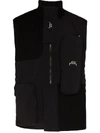 A-cold-wall* Cargo Pocket Gilet In Black