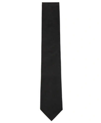 Hugo Boss Boss Men's 3" Italian-made Silk Jacquard Tie In Black