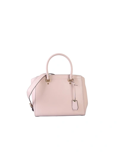 Michael Kors Large Benning Bag In Pink