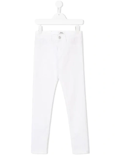 Ralph Lauren Kids' Little Girls Aubrie Denim Leggings In White