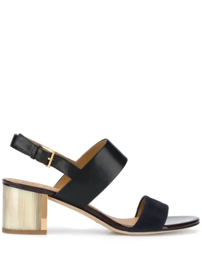 Tory Burch Gigi Leather Sandals In Perfect Black