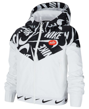 big girls sportswear windrunner hooded jacket