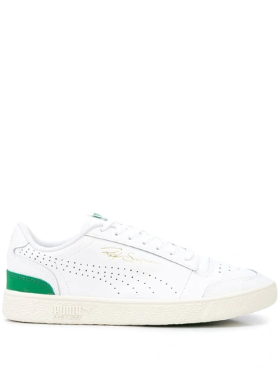 Puma Ralph Sampson Sneakers In White Leather