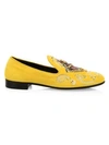 Giuseppe Zanotti Giuseppe X Swae Lee Dress Slippers In Yellow Gold