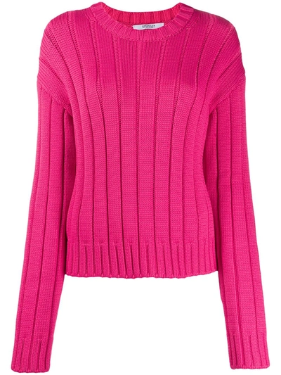 Derek Lam 10 Crosby Iola Neon Jumper In Pink