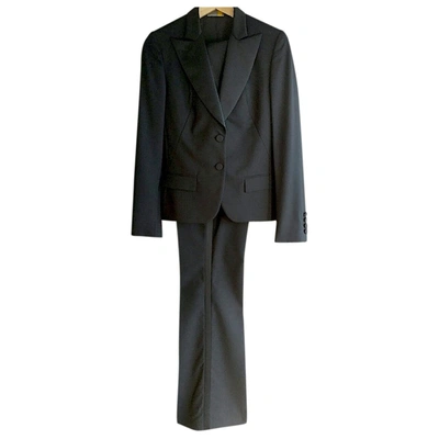 Pre-owned Fendi Wool Suit Jacket In Black