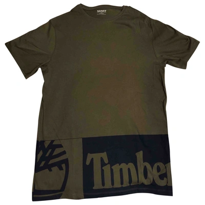 Pre-owned Timberland Green Cotton T-shirts