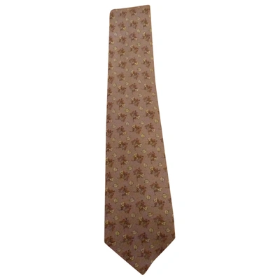 Pre-owned Lancel Silk Tie In Other