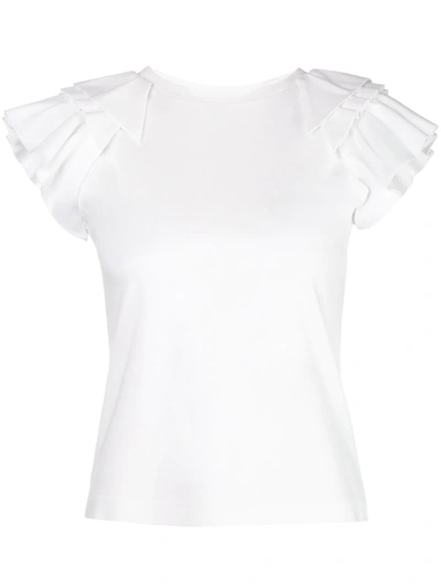 Alexis 'cassis' Bluse In White