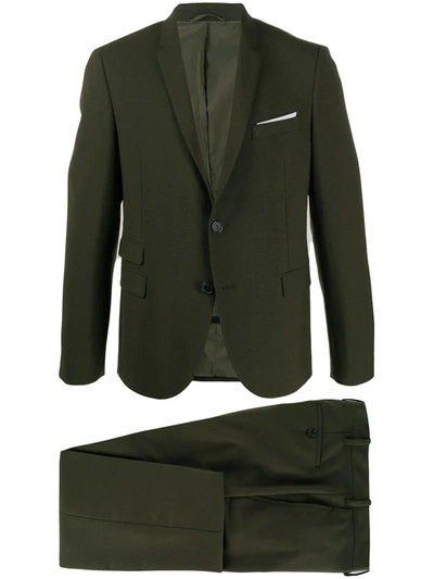 Neil Barrett Two-piece Formal Suit In Green