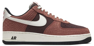Pre-owned Nike  Air Force 1 Low Red Bark In Red Bark/earth-sail