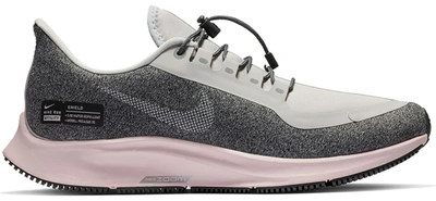 Pre-owned Nike Air Zoom Pegasus 35 Rn Shield Vast Grey (women's) In Vast Grey/white-arctic Pink