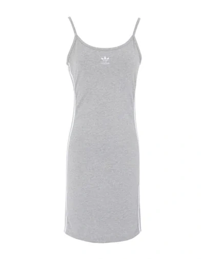 Adidas Originals Short Dresses In Grey