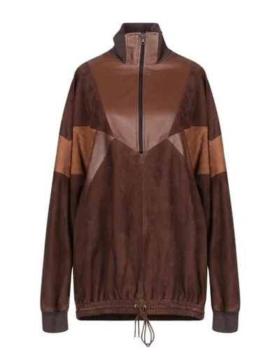 Chloé Sweatshirts In Brown
