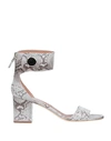 Twinset Sandals In Light Grey