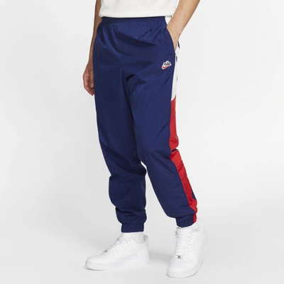 Nike Sportswear Windrunner Woven Pants In Deep Royal Blue,pure Platinum,black ModeSens