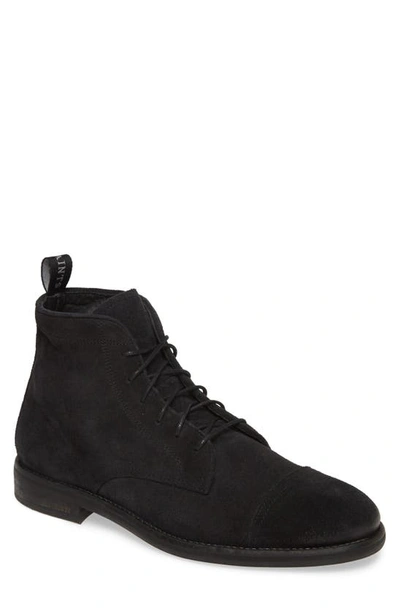 Allsaints Men's Harland Suede Lace-up Boots In Blue