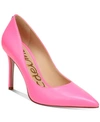 Sam Edelman Women's Hazel Pointed Toe High-heel Pumps In Electric Pink