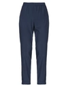 Le Tricot Perugia Casual Pants In Dark Blue