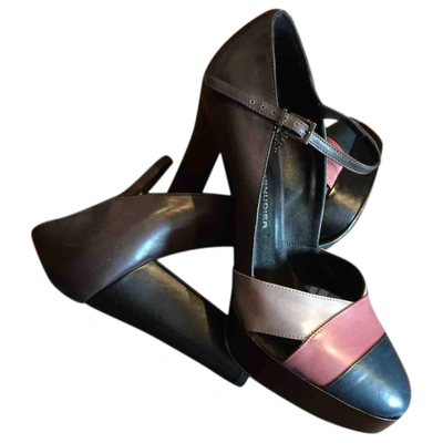Pre-owned Rodolphe Menudier Multicolour Leather Heels