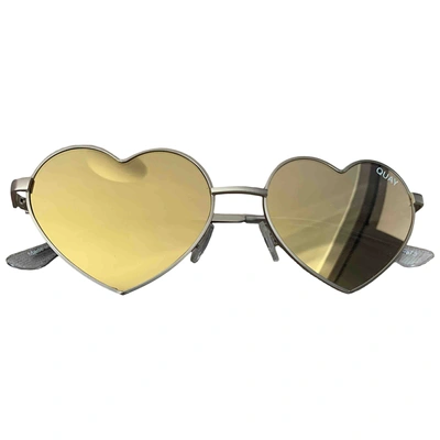 Pre-owned Quay Metallic Metal Sunglasses