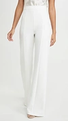 Black Halo Revel Wide-leg Pants In Porcelain