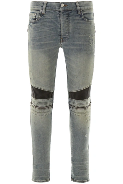 Amiri Slim-fit Biker Jeans In Blue