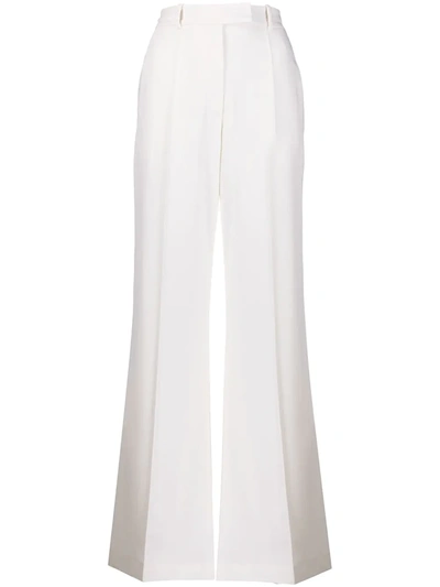 Racil High-waisted Flared Leg Trousers In Neutrals