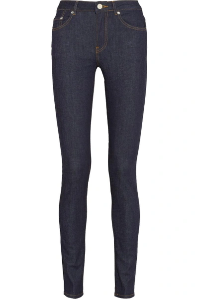 Acne Studios Pin Raw Reform High-rise Skinny Jeans | ModeSens