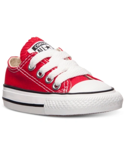 Converse Kids' Toddler Chuck Taylor Original Sneakers From Finish Line In Red