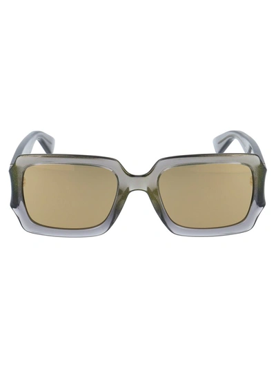 Moschino Eyewear Square Frame Sunglasses In Grey