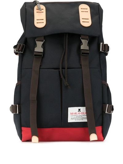 Makavelic Trucks Multi-pocket Backpack In Blue