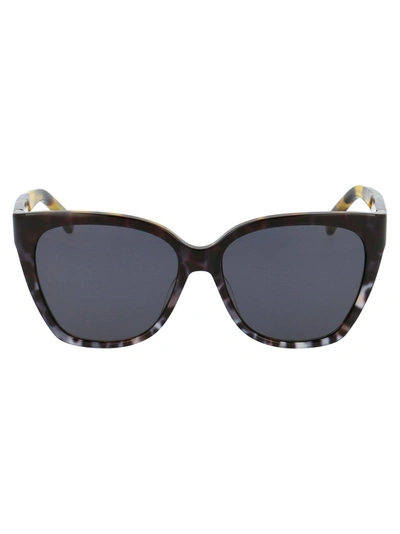 Moschino Eyewear Square Frame Sunglasses In Grey