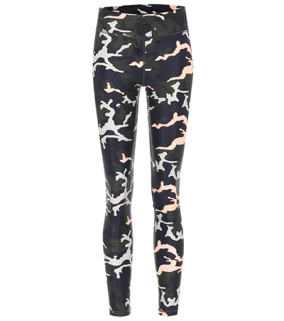 The Upside Nyc Camouflage-print Stretch Leggings In Camo Multi