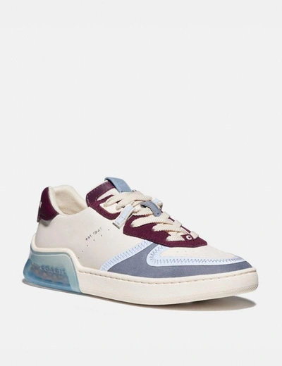 Coach Citysole Court Sneaker - Women's In Chalk/boysenberry