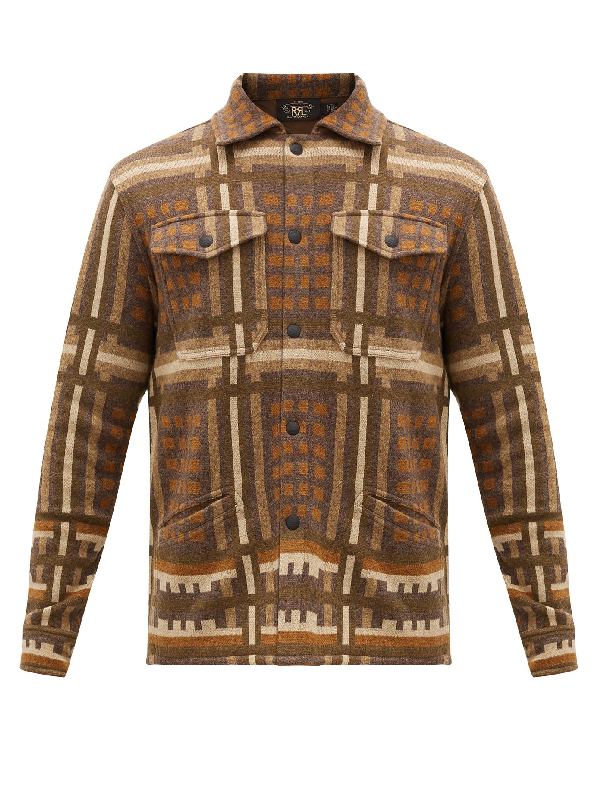 witchery check overshirt