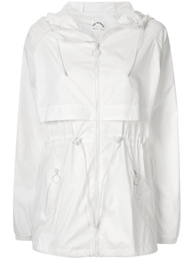 The Upside Ella Hooded Technical-shell Jacket In White