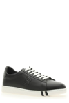 Bally Asher Low-top Leather Sneakers In Black