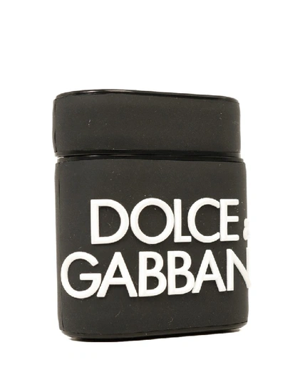 Dolce & Gabbana Air Pods Case In Black