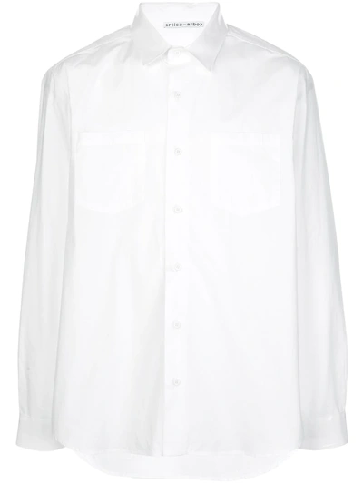 Artica Arbox Classic White Button-down Shirt
