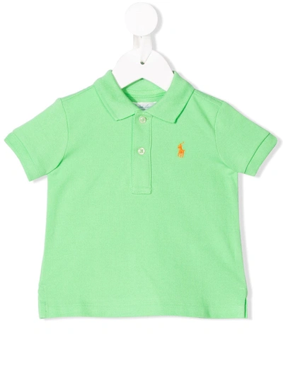 Ralph Lauren Babies' Polo Shirt In Green