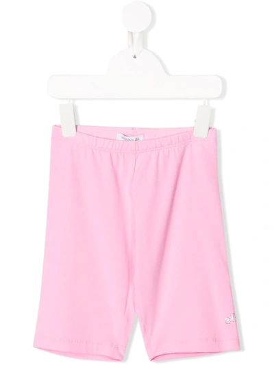 Monnalisa Kids' Pull-on Shorts In Pink