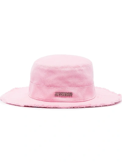 Jacquemus Le Bob Artichaut Bucket Hat In Pink