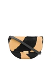 Wandler Beige And Black Anna Zebra Print Belt Bag In Neutrals