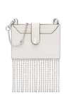 Miu Miu Glacè Crystal-embellished Chain Cardholder In White